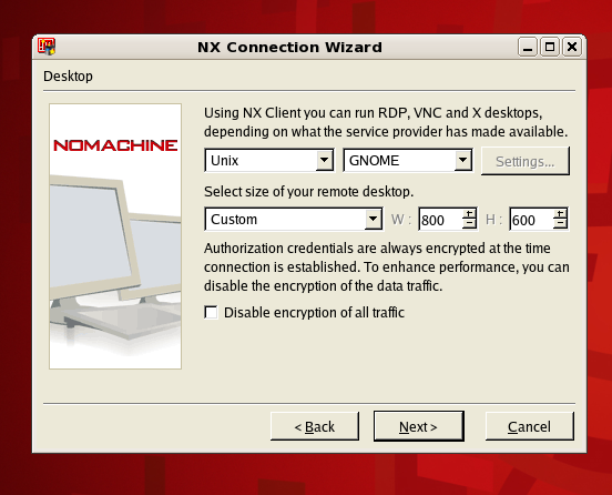 NX Connection Wizard
