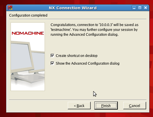 NX Connection Wizard